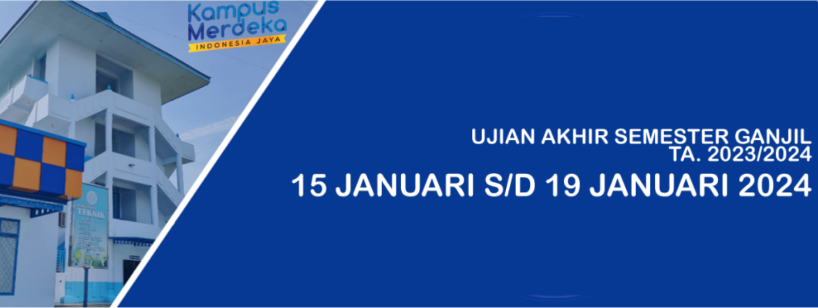 Slider Ujian Uas Ganjil Fakultas Teknik Terbaik Di Medan