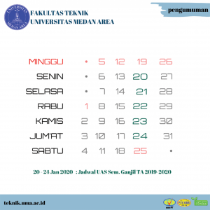 jadwal UAS