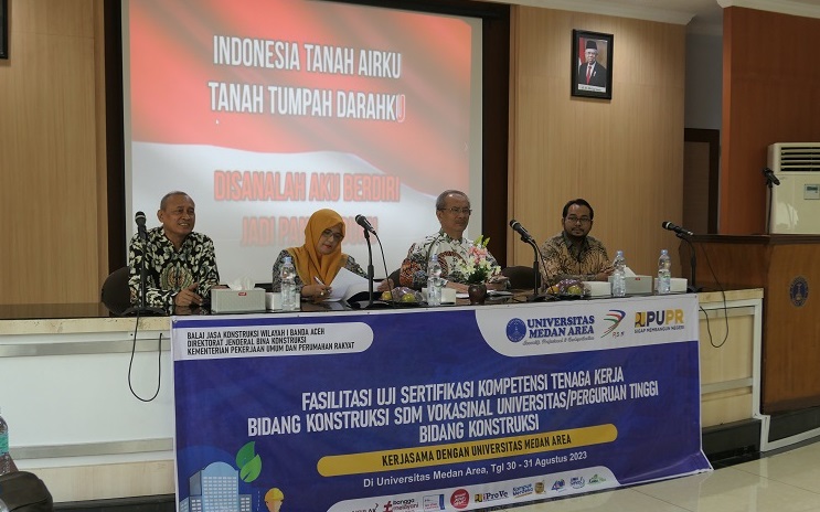 Sertifikasi Kompetensi Tenaga Kerja Bidang Konstruksi SDM Vokasional Kepada Mahasiswa Teknik Sipil